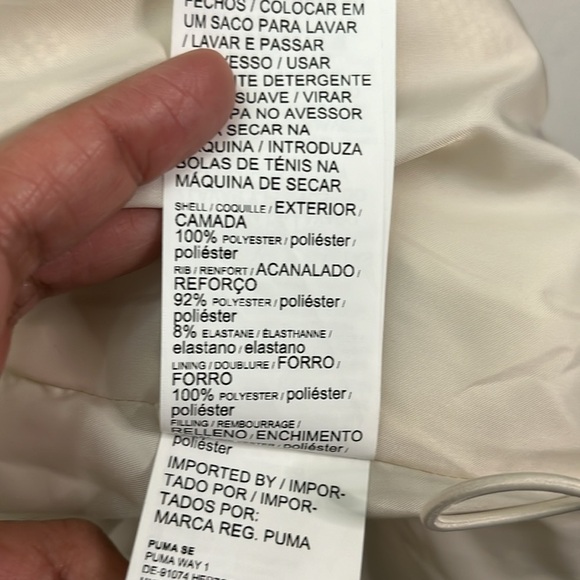 NWOT PUMA X Big Sean Puffer Jacket With Hoodie Birch Beige Men’s Large F… - Picture 12 of 15